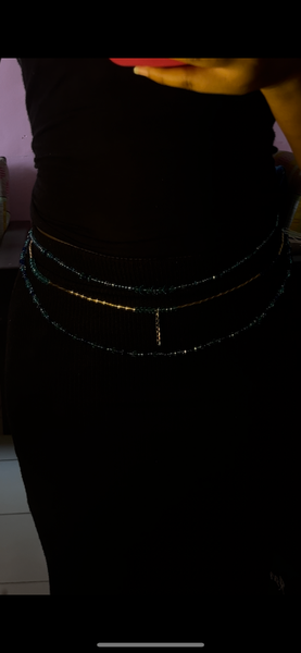 Ceinture chaîne élégante