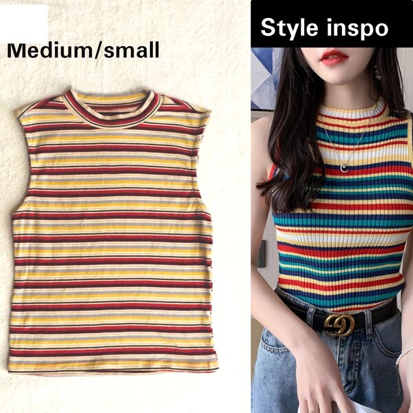 Salaula crop tops and tops