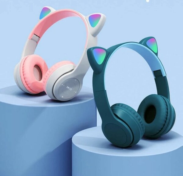 Casque Audio LED Oreilles de Chat