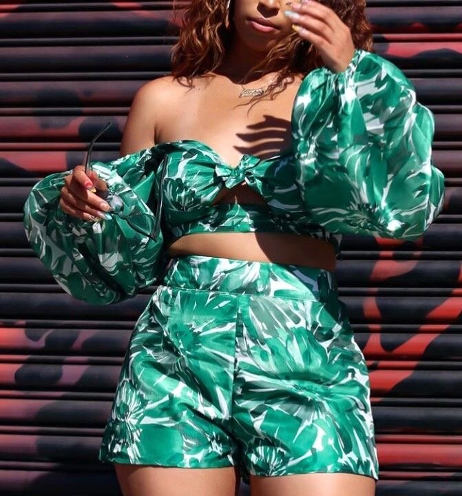 Set de vêtements d'été floral