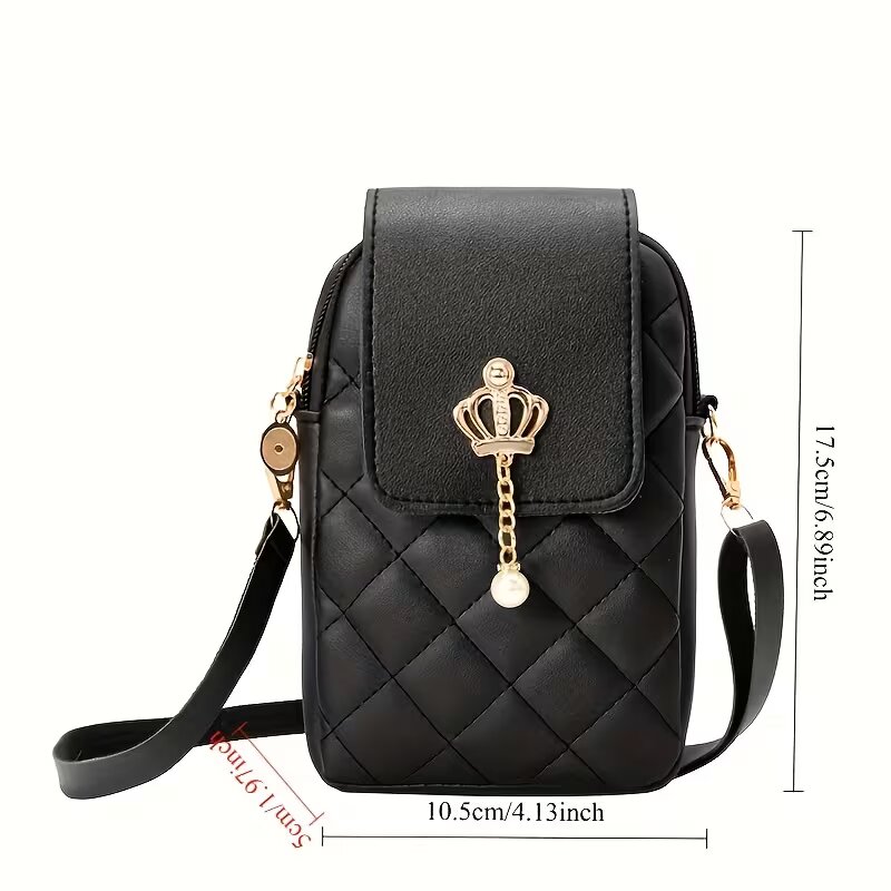 Sac bandoulière matelassé