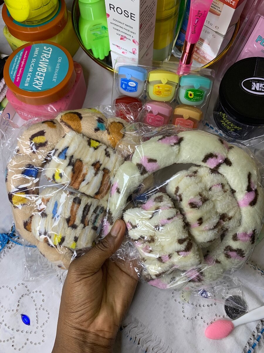 Bandeaux en peluche doux