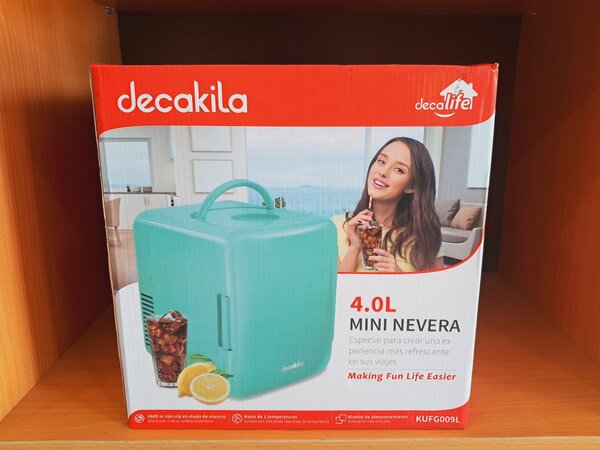 Decakila portable mini refrigerator 4.0 litres