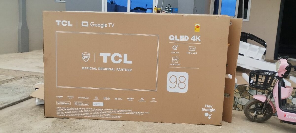 TCL 98INCHES QLED ANDROID TV