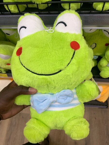 Peluche Grenouille Verte Mignonne