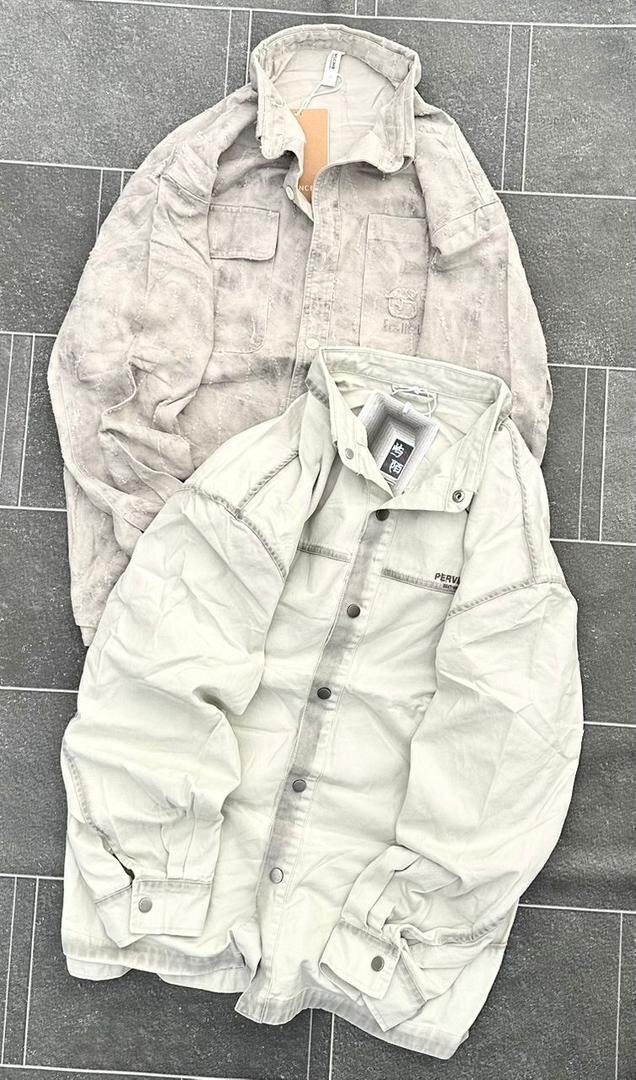 Chemise en jean décontractée