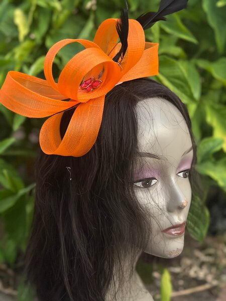 Fascinators and garment beading