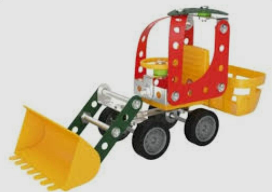 Bulldozer Métal DIY 75 Pièces