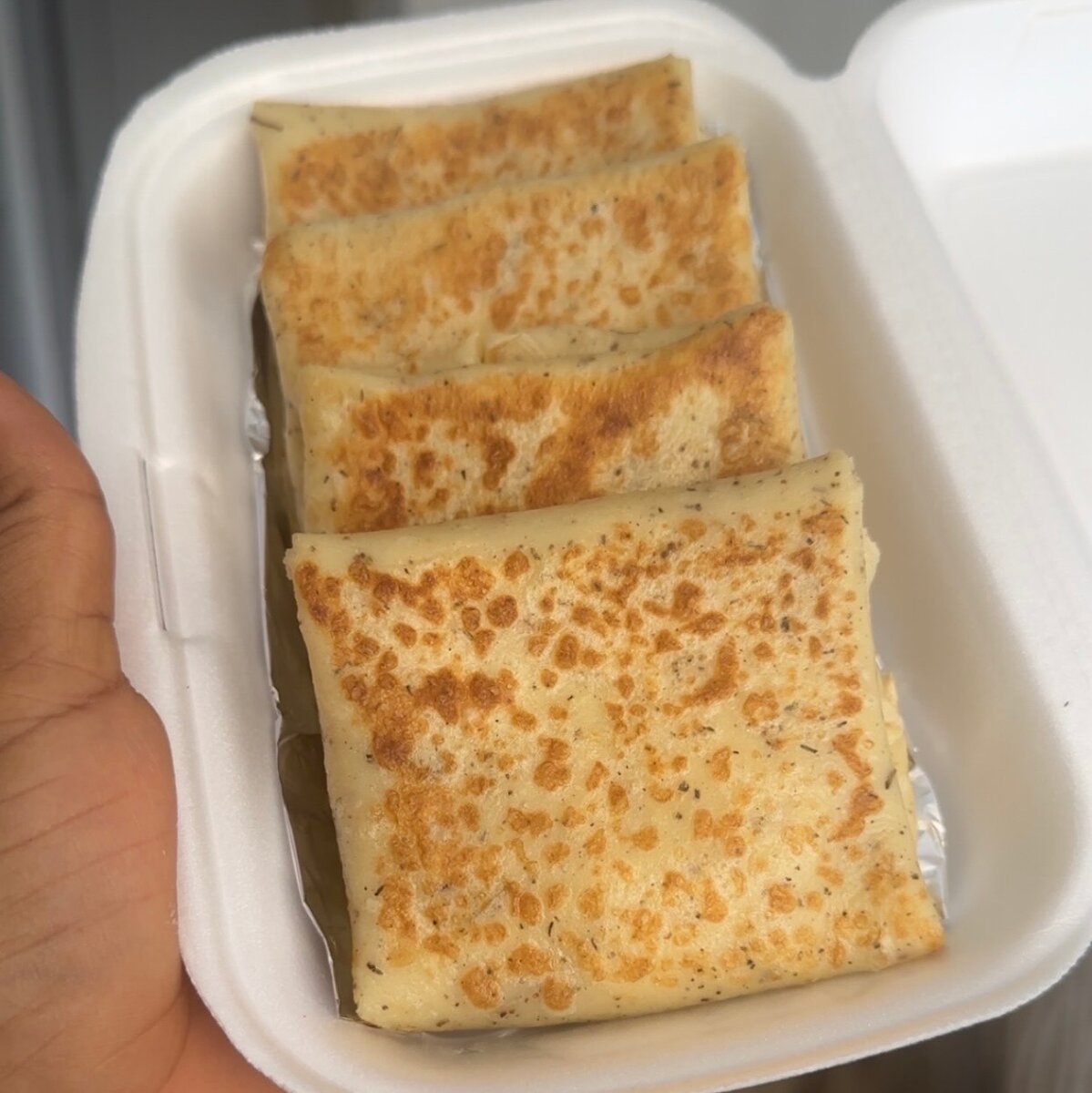 Crêpes fourrées savoureuses