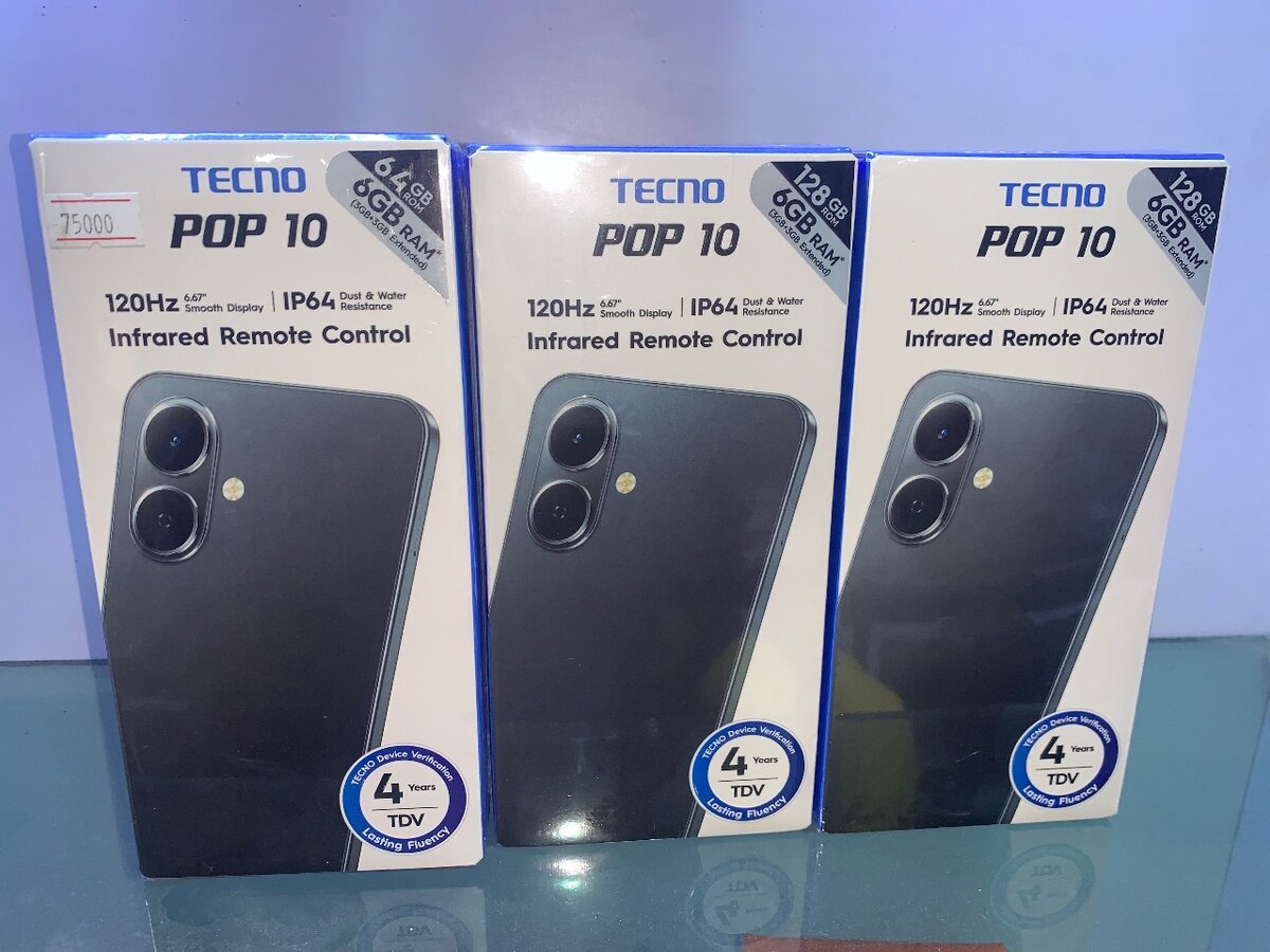 Smartphone TECNO POP 10 128gb
