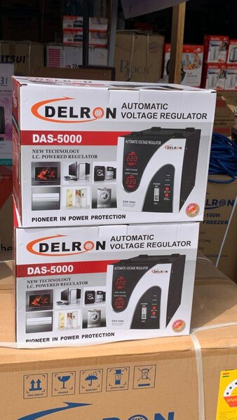 DELRON STABILIZER / VOLTAGE REGULATOR 5000V