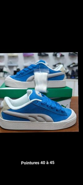 Baskets bleues Puma
