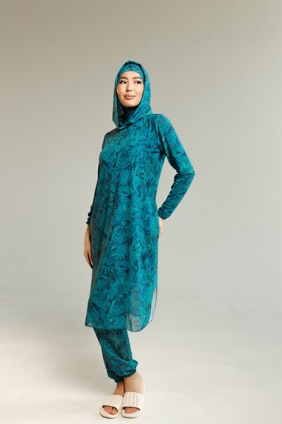 5/1 hood cap Navy Algos