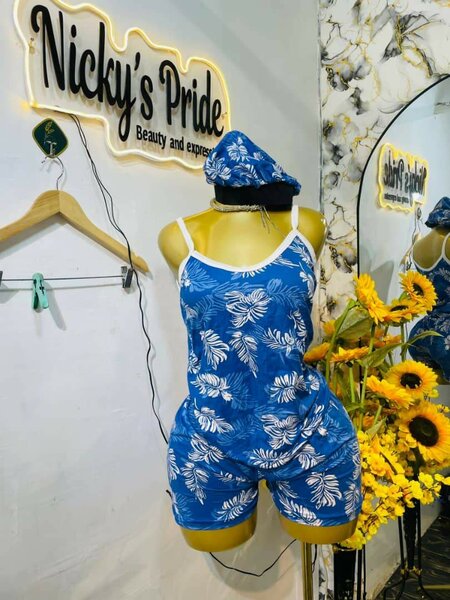 Pyjama motif coloré pour femmes