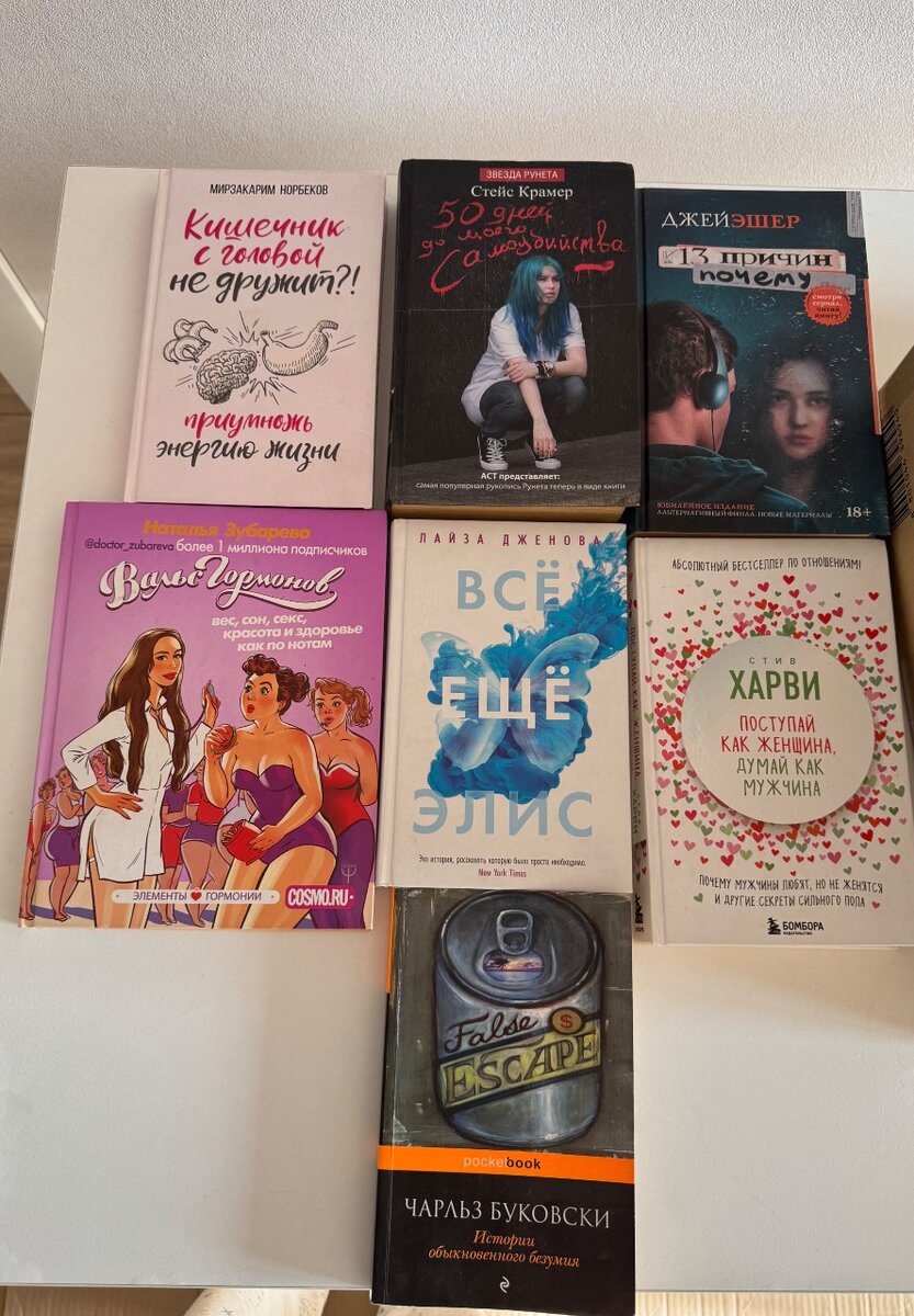 Книги с разными жанрами