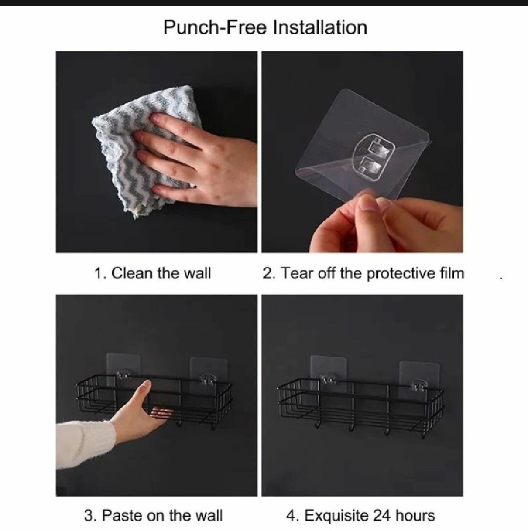 Rectangle Metal Stand Hooks