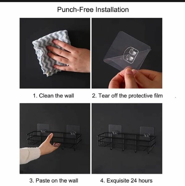 Rectangle Metal Stand Hooks