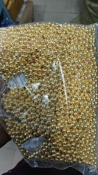 Perles Métalliques Brillantes