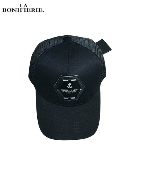Casquette noire en mesh