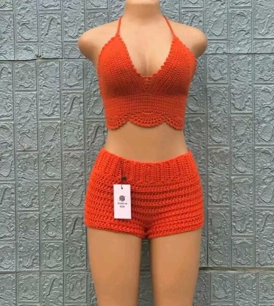 Ensemble bikini crochet