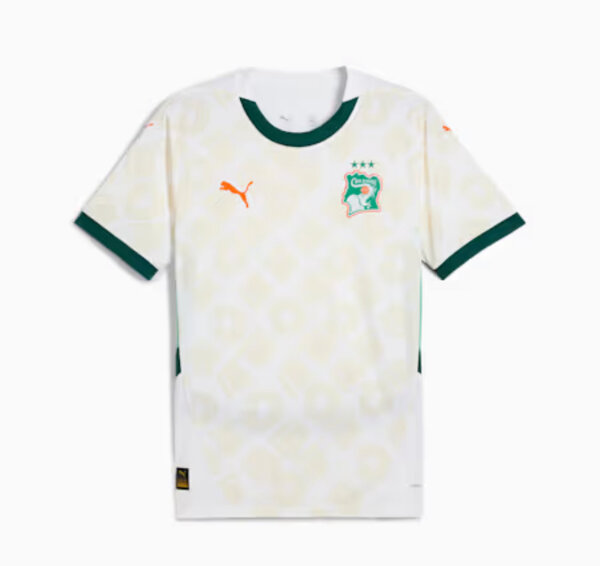 Maillot Côte d'Ivoire Blanc