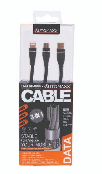 3 in 1 data cable