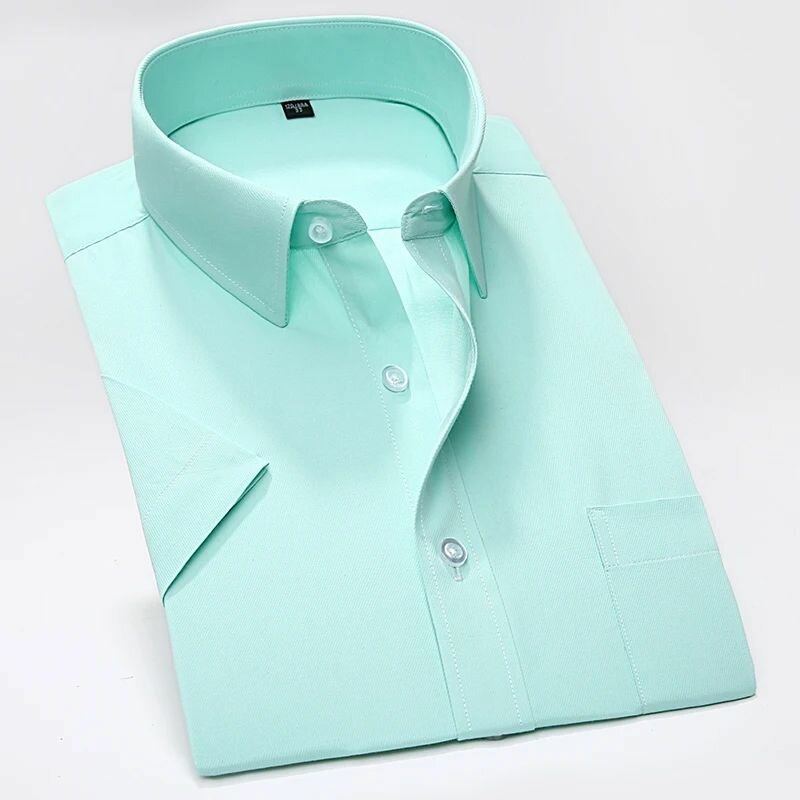 Short sleeve office shirts for men