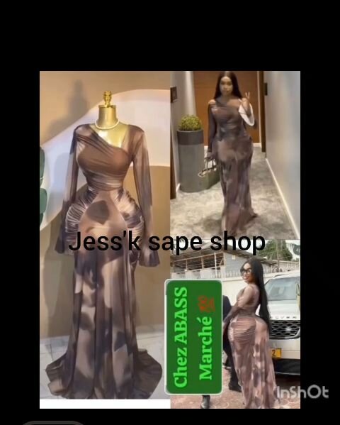 Robe élégante longue