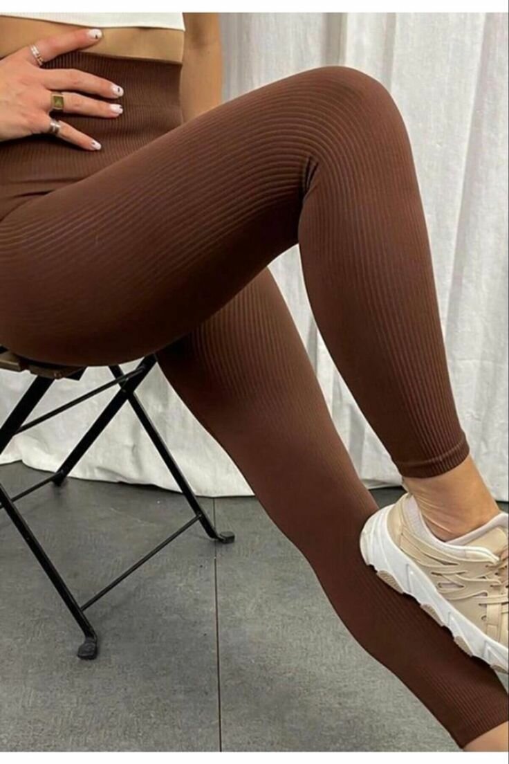 Ribbed leggings