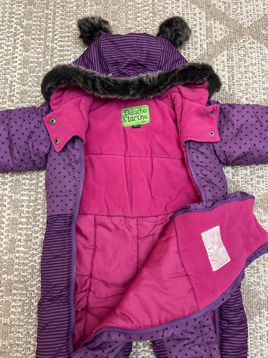 Детский зимний комбинезон