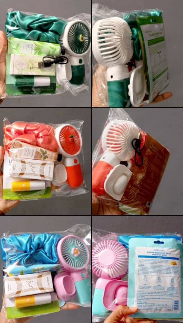 Portable Travel Fan Kit