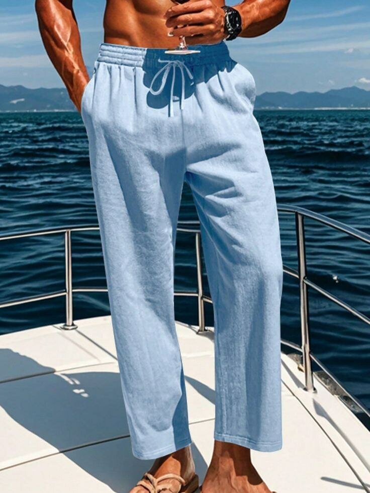 Pantalon en lin pour homme
