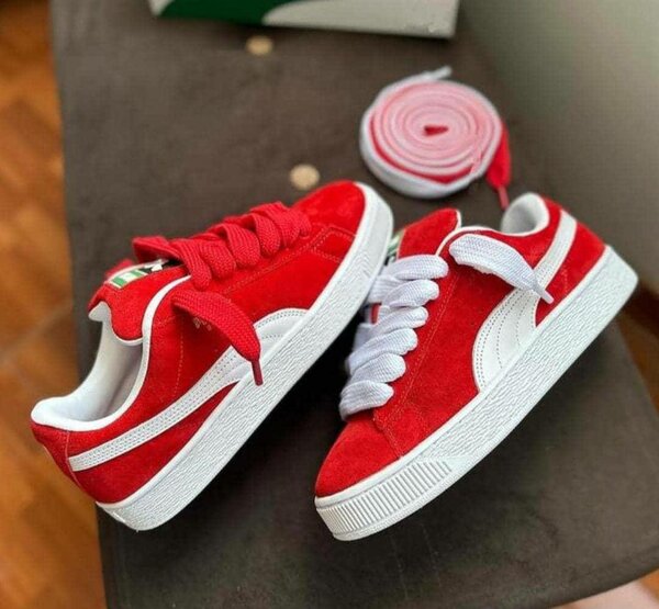 Sneakers tendance en daim