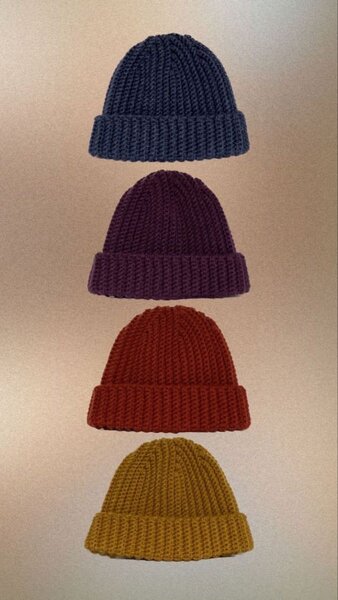 Bonnets en maille élégants