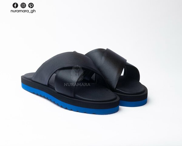 Nuramara contemporary cross slippers