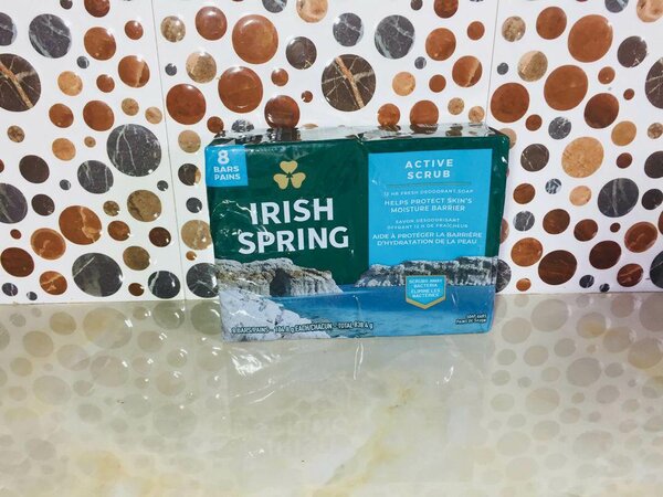 Irish Spring Active Scrub 8 bar soap