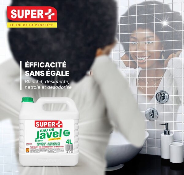 Eau de Javel 4 Litres