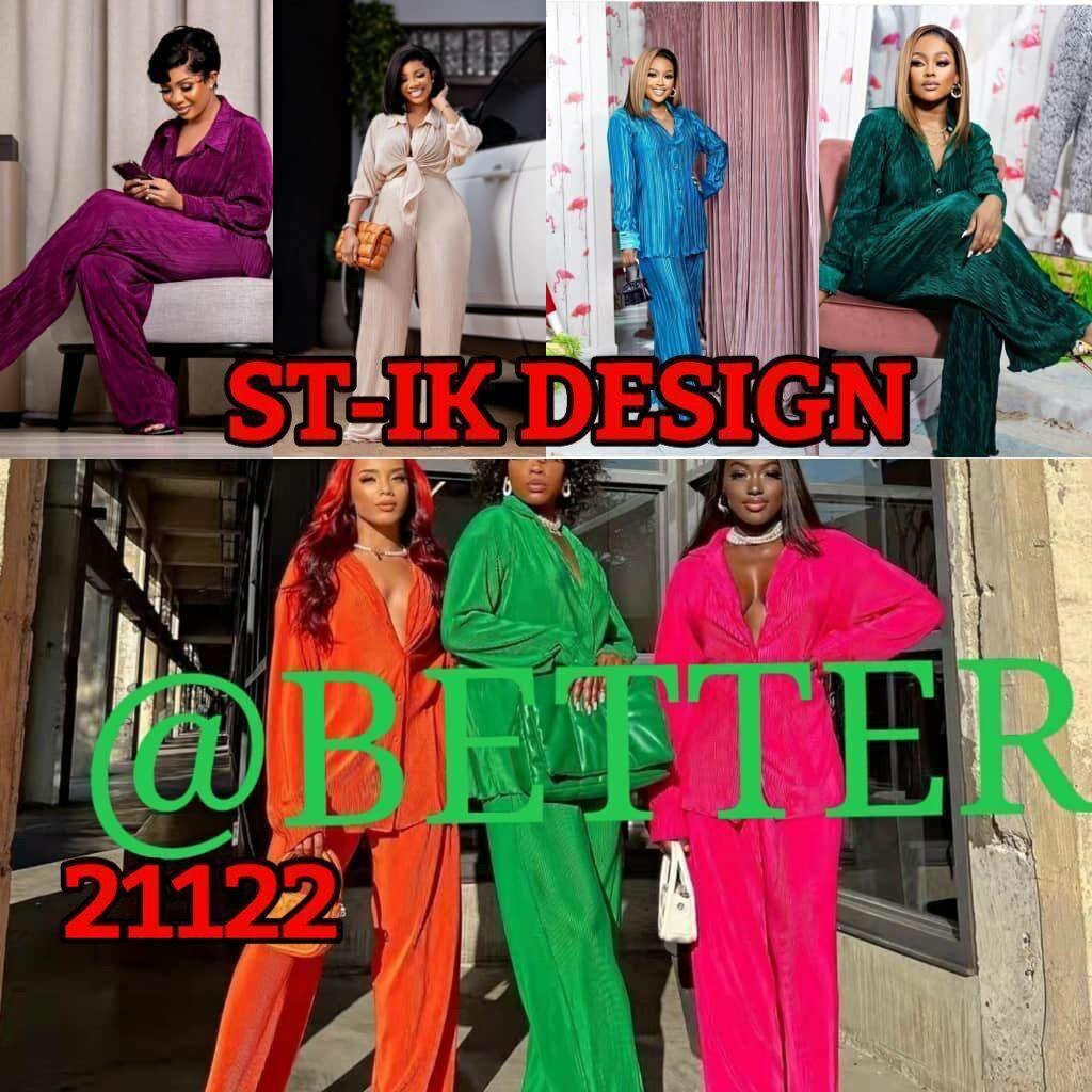 Ladies top and down available