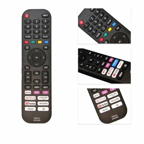 Télécommande Hisense Vidia