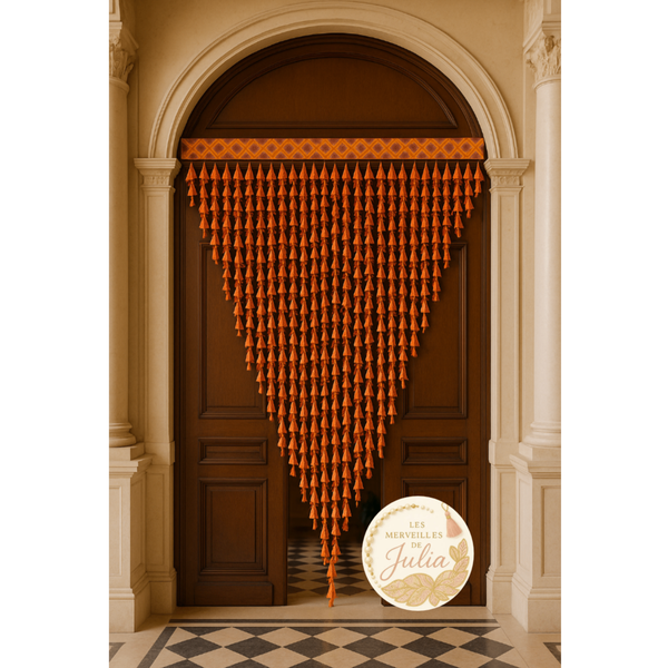 Rideau de porte décoratif