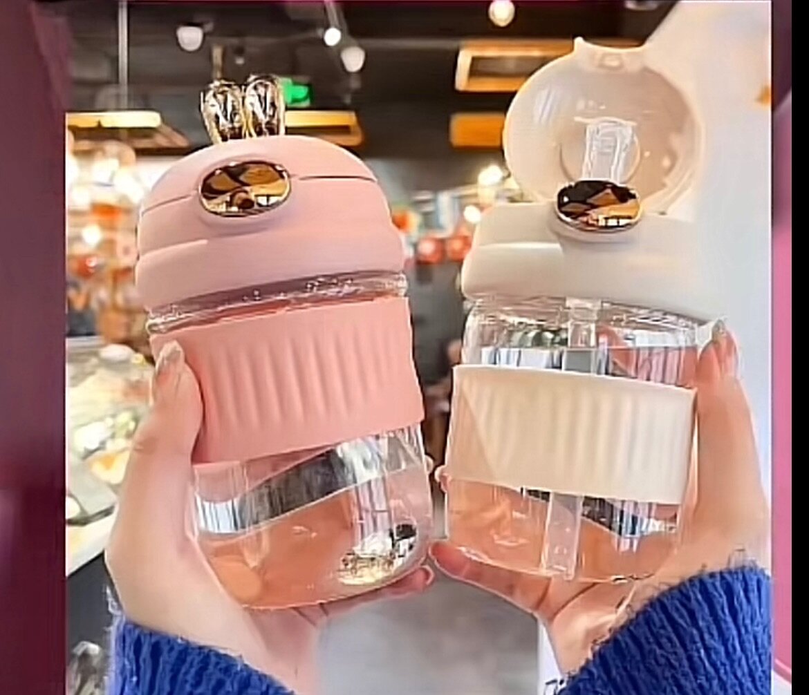 Bouteilles à eau colorées