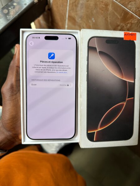 iPhone 16 Pro Max 256Go