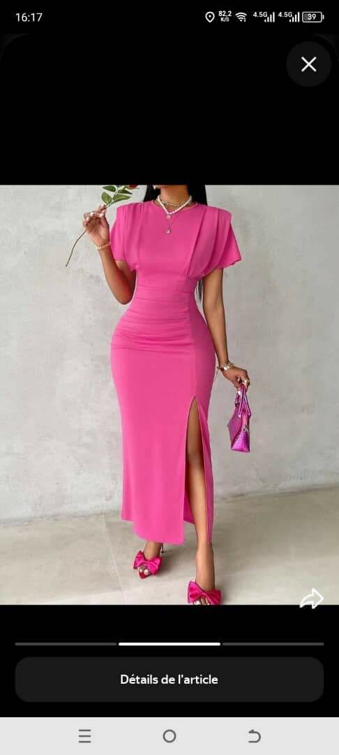 Robe longue élégante soirée