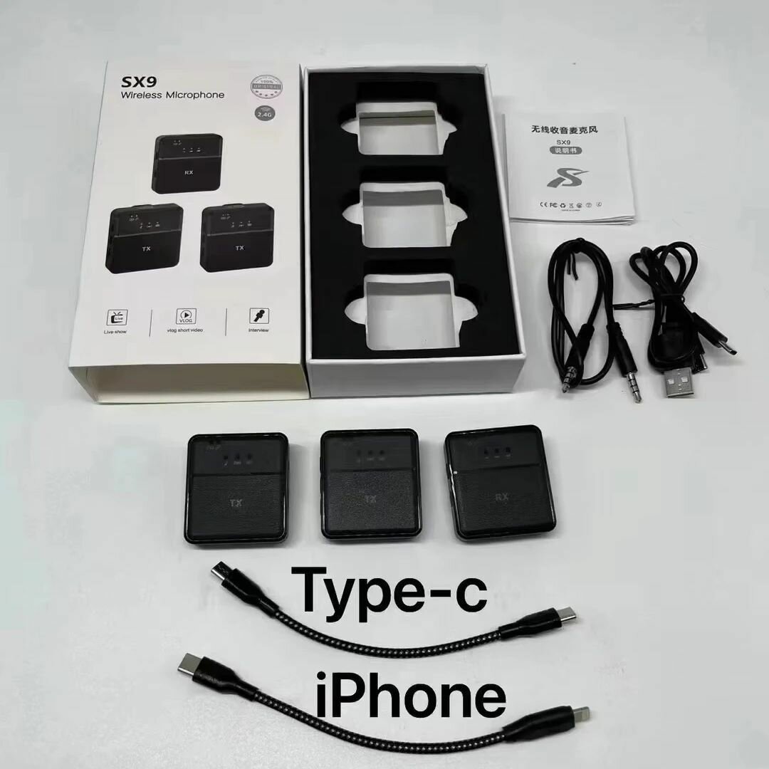 Microphone sans fil SX9