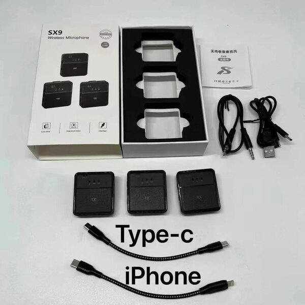 Microphone sans fil SX9