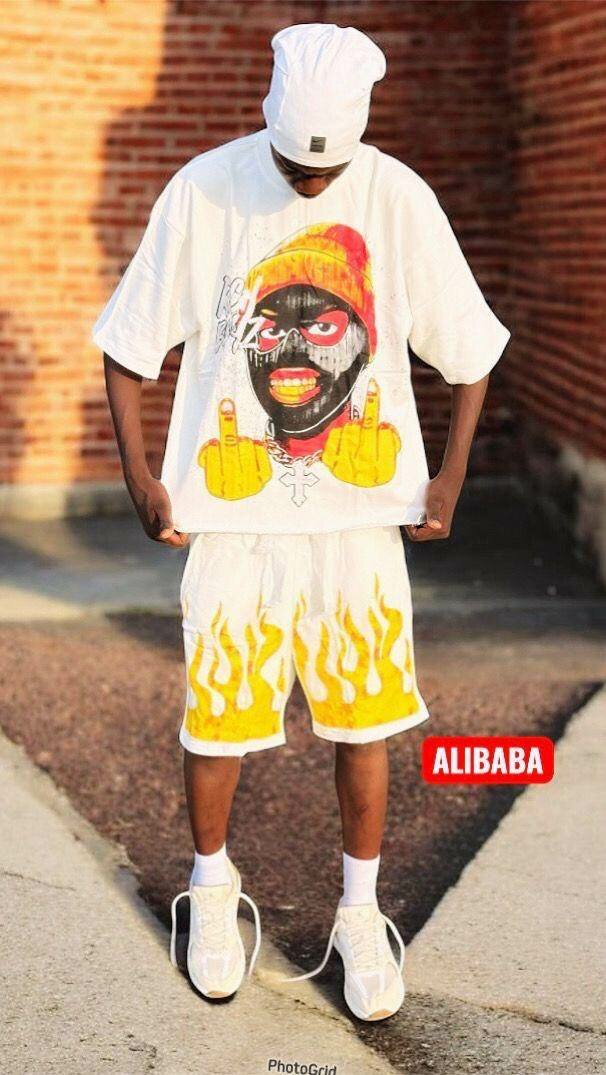 Ensemble Streetwear Coloré Unisexe