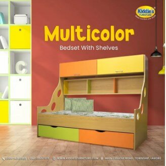 Multi color Bed