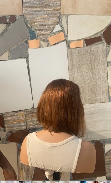 Full frontal, Human hair bob