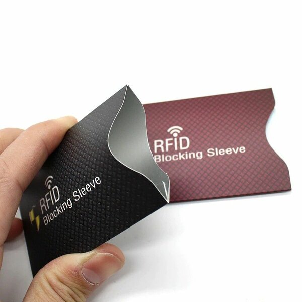 RFiD BLOCKING SLEEVES