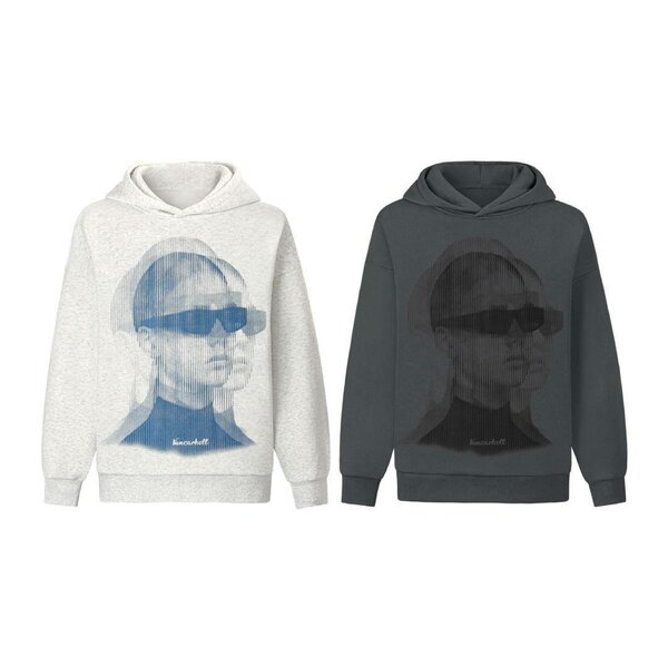 Sweat à capuche tendance imprimé